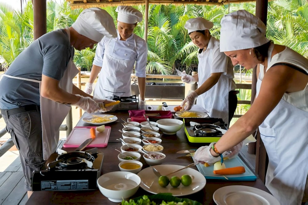 You can savor the dishes you create, making the experience both delicious and memorable